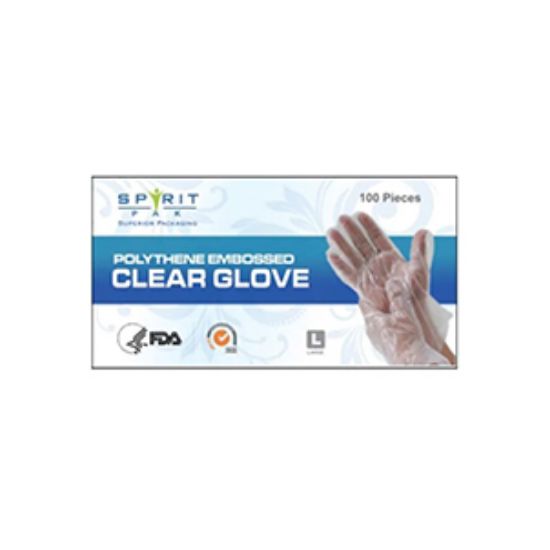 Picture of Gloves Polythene Large x100